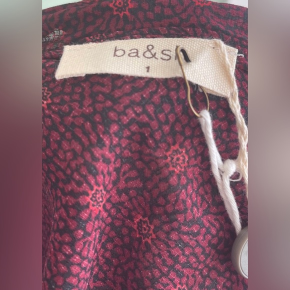 NWT BA&SH Rita Open Back Top - Bordeaux 🔥SOLD OUT🔥 - Picture 7 of 11